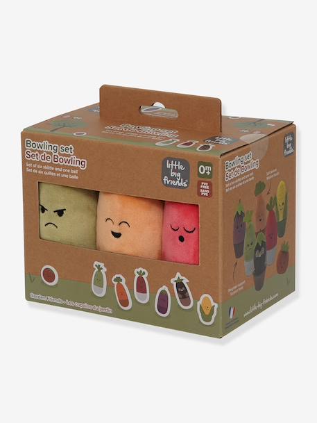 Groentebowlingset LITTLE BIG FRIENDs meerkleurig - vertbaudet enfant 