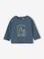 Babyshirt met lange mouwen en print groenblauw - vertbaudet enfant 