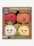 De Dooballs - Set van 4 zachte ballen - BABYTOLOVE groen+meerkleurig+MEERKLEURIG - vertbaudet enfant 