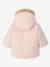 Parka + fijn donsjack baby 3-in-1 olijf+oudroze+roze (poederkleur) - vertbaudet enfant 