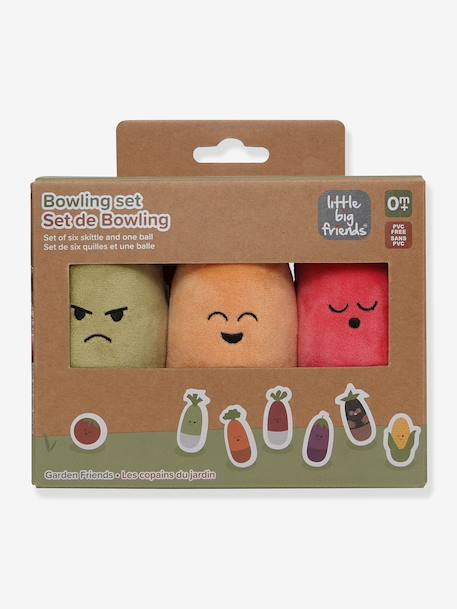 Groentebowlingset LITTLE BIG FRIENDs meerkleurig - vertbaudet enfant 