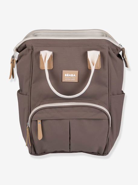 Luierrugzak BEABA Wellington bruin+saliegroen - vertbaudet enfant 
