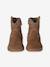 Baby eerste loopschoentjes boots bruin - vertbaudet enfant 