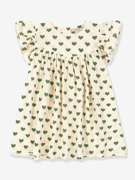 Jurk Coco Mini KSG groen - vertbaudet enfant 