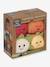 De Dooballs - Set van 4 zachte ballen - BABYTOLOVE groen+meerkleurig+MEERKLEURIG - vertbaudet enfant 