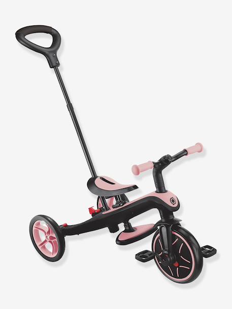 Tricycle évolutif Explorer V3 4 en 2 beige+bleu+rose+vert - vertbaudet enfant 