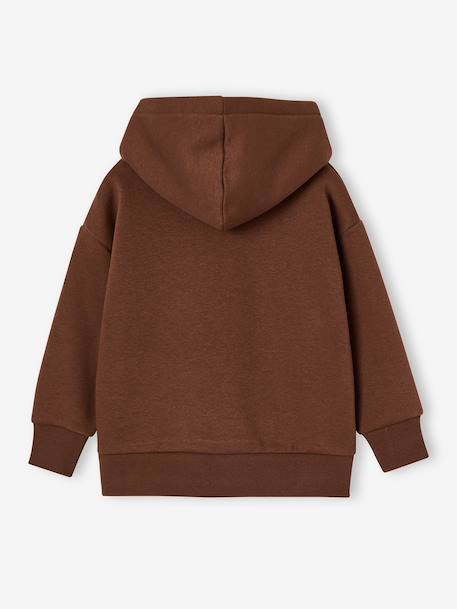 Jongenshoodie bruin - vertbaudet enfant 