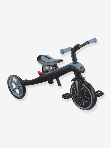 Tricycle évolutif Explorer V3 4 en 2 beige+bleu+rose+vert - vertbaudet enfant 