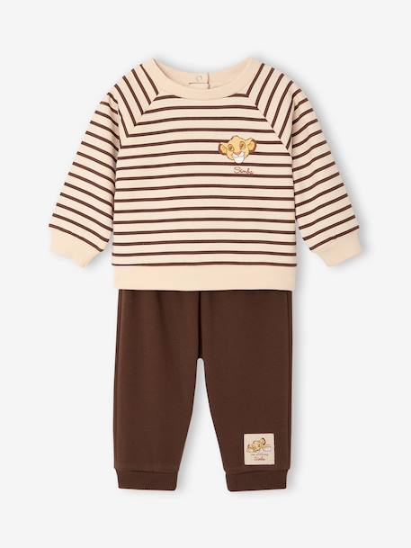Babyset jongen Simba chocoladebruin - vertbaudet enfant 