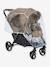 Poussette double Evalite Duo gris+noir+sable - vertbaudet enfant 