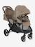 JOIE Evalite Duo dubbele wandelwagen grijs+zandbeige+zwart - vertbaudet enfant 