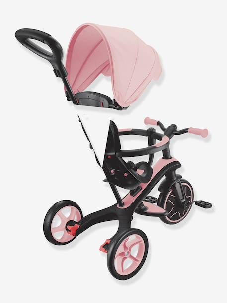 Tricycle évolutif Explorer V3 4 en 2 beige+bleu+rose+vert - vertbaudet enfant 