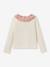 T-shirt manches longues Pierrot écru+rouge - vertbaudet enfant 