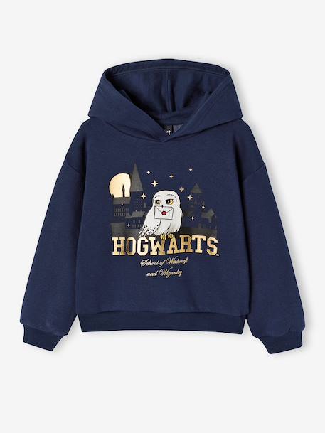 Harry Potter hoodie voor meisjes marineblauw - vertbaudet enfant 