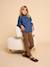 Legging fille capsule mère-fille beige+chocolat - vertbaudet enfant 