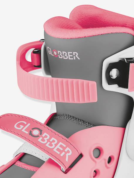 Rollers Quad learning bleu+rose - vertbaudet enfant 