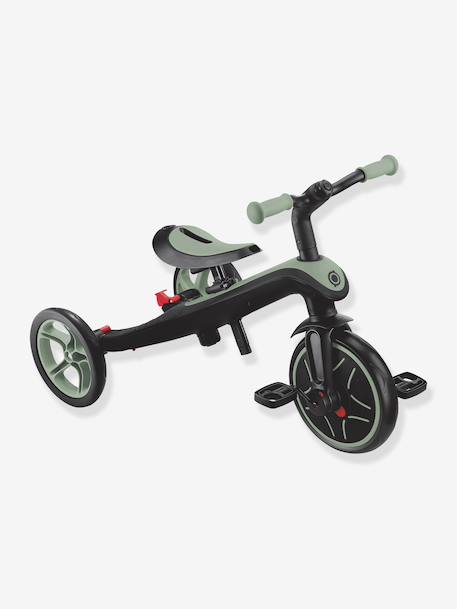 Tricycle évolutif Explorer V3 4 en 2 beige+bleu+rose+vert - vertbaudet enfant 