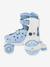 Rollers Quad learning bleu+rose - vertbaudet enfant 