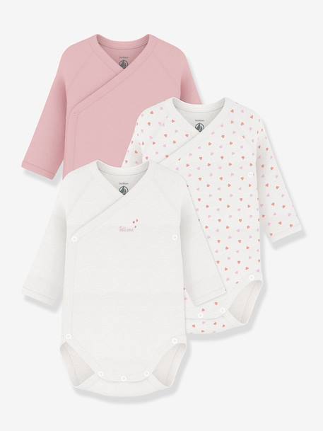 Set van 3 overslagrompers PB rozen - vertbaudet enfant 