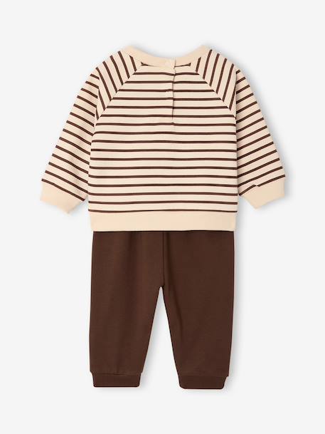 Babyset jongen Simba chocoladebruin - vertbaudet enfant 