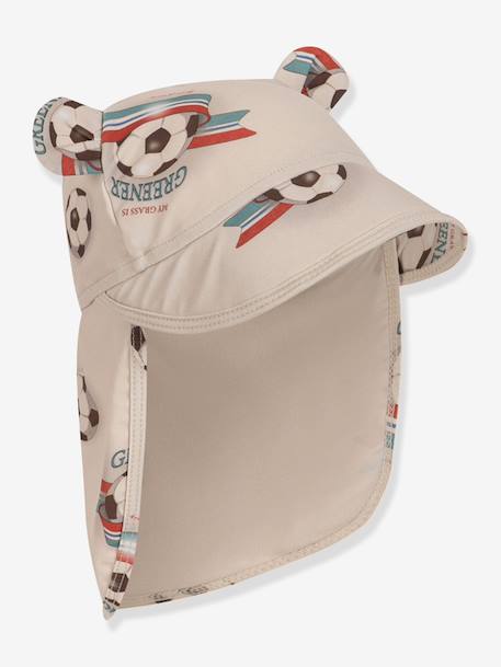 Chapeau de soleil Aster Bear blanc - vertbaudet enfant 