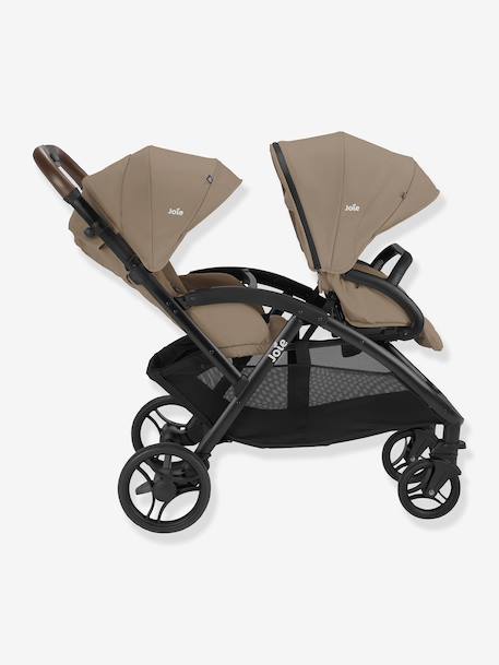Poussette double Evalite Duo gris+noir+sable - vertbaudet enfant 