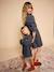 Robe imprimée fille denim gris - vertbaudet enfant 