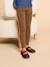 Legging fille capsule mère-fille beige+chocolat - vertbaudet enfant 