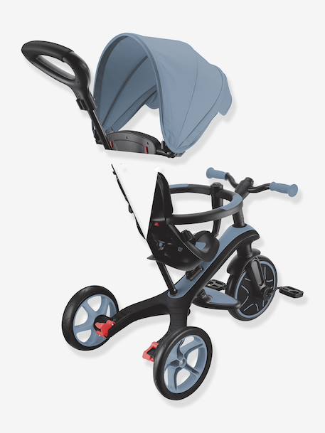 Tricycle évolutif Explorer V3 4 en 2 beige+bleu+rose+vert - vertbaudet enfant 