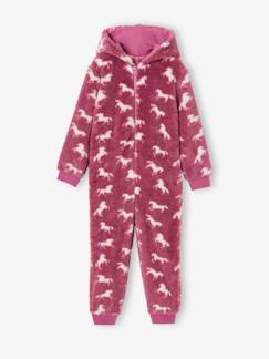Meisje-Pyjama, pyjamapakje-Meisjespyjama met unicornprint