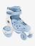 Rollers Quad learning bleu+rose - vertbaudet enfant 