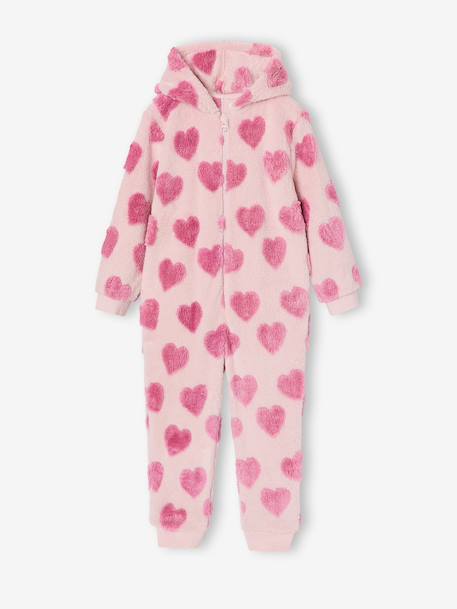 Combinaison pyjama fille rose bonbon - vertbaudet enfant 