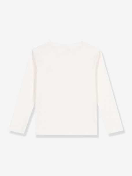 T-shirt met lange mouwen PB wit - vertbaudet enfant 