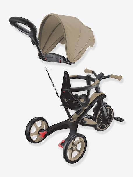 Tricycle évolutif Explorer V3 4 en 2 beige+bleu+rose+vert - vertbaudet enfant 