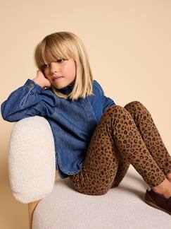 Zwangerschapskleding-Legging met zebraprint voor meisjes, moeder-dochter capsule ENVIE DE FRAISE