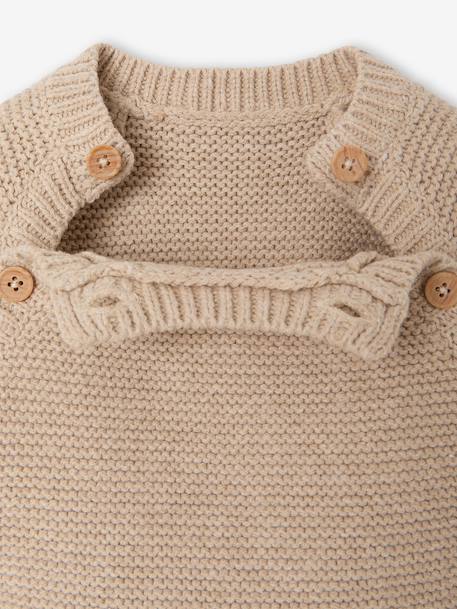 3-delige newbornset unisex gemêleerd beige - vertbaudet enfant 