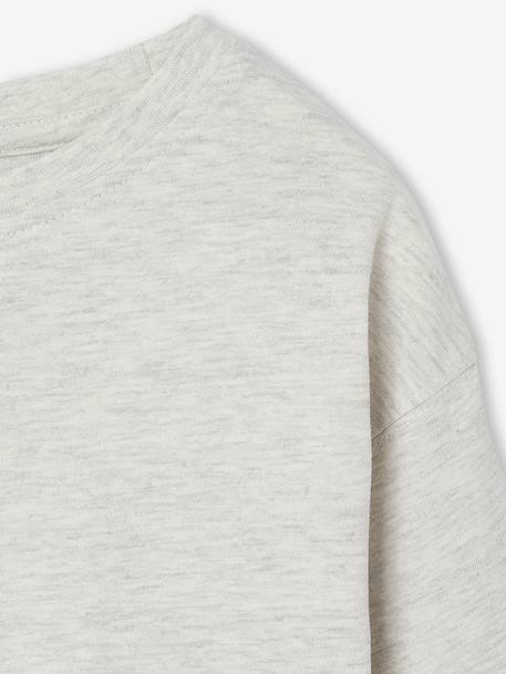 Set van 3 jongensshirts met lange mouwen groen+koningsblauw - vertbaudet enfant 