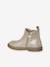 Leren kinderboots met rits goudgeel - vertbaudet enfant 