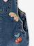 Salopette fille large en denim bleu moyen+denim black+denim gris+stone - vertbaudet enfant 