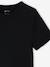 Lot de 2 T-shirts courts fille encre+vieux rose - vertbaudet enfant 