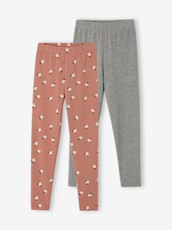 Meisje-Set van 2 Basics meisjesleggings
