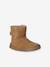 Chaussures premiers pas bébé boots cuir marron - vertbaudet enfant 