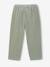 Pantalon fille velours forme loose chocolat+vert de gris+vieux rose - vertbaudet enfant 