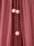 Katoengaas bedframe EAU DE ROSE beige poudré+kaneel+roze+rozen+saliegroen - vertbaudet enfant 