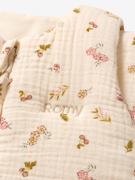 Slaapzak van mousseline Cocotte ecru - vertbaudet enfant 