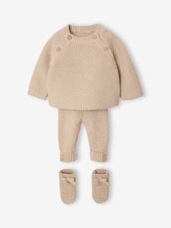-Ensemble 3 pièces naissance mixte