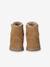 Chaussures premiers pas bébé boots cuir marron - vertbaudet enfant 