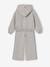 Meisjesjoggingset met ritsvest gemêleerd grijs - vertbaudet enfant 