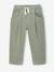Pantalon fille velours forme loose chocolat+vert de gris+vieux rose - vertbaudet enfant 