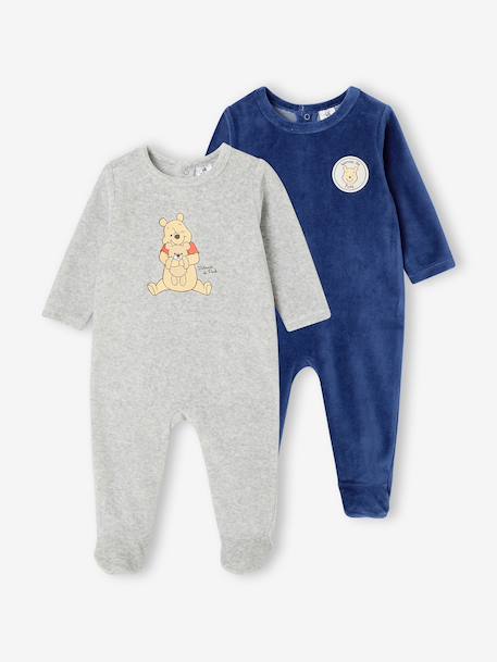 Set van 2 Winnie boxpakken gemêleerd grijs - vertbaudet enfant 